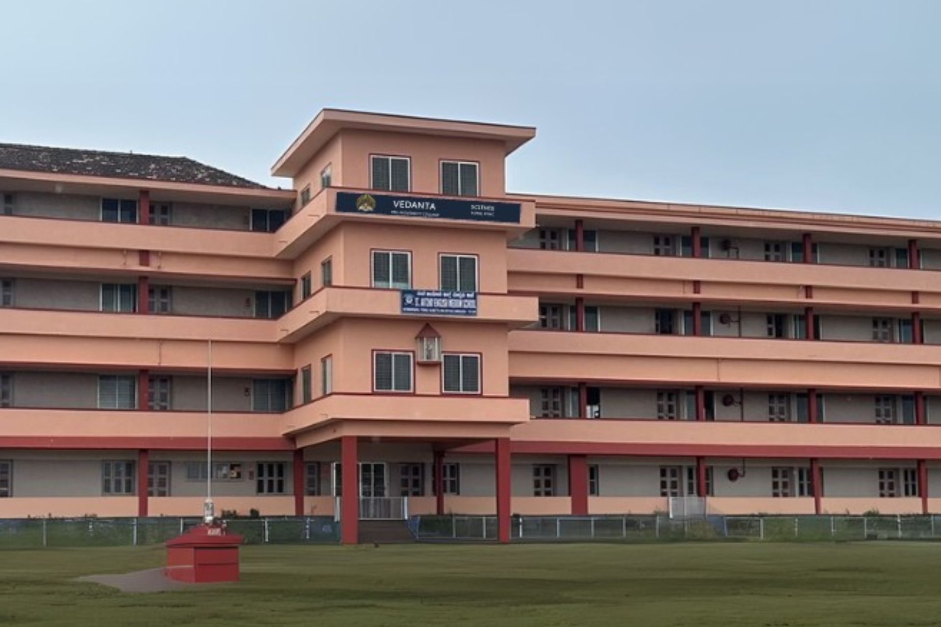 Vedanta PU College campus building
