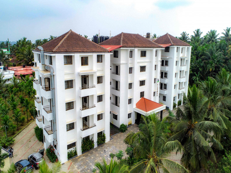 Vedanta residential hostel exterior